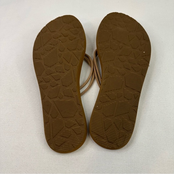 Volcom Forever And Ever II Flip Flop Sandal Tan 8 - Picture 9 of 10